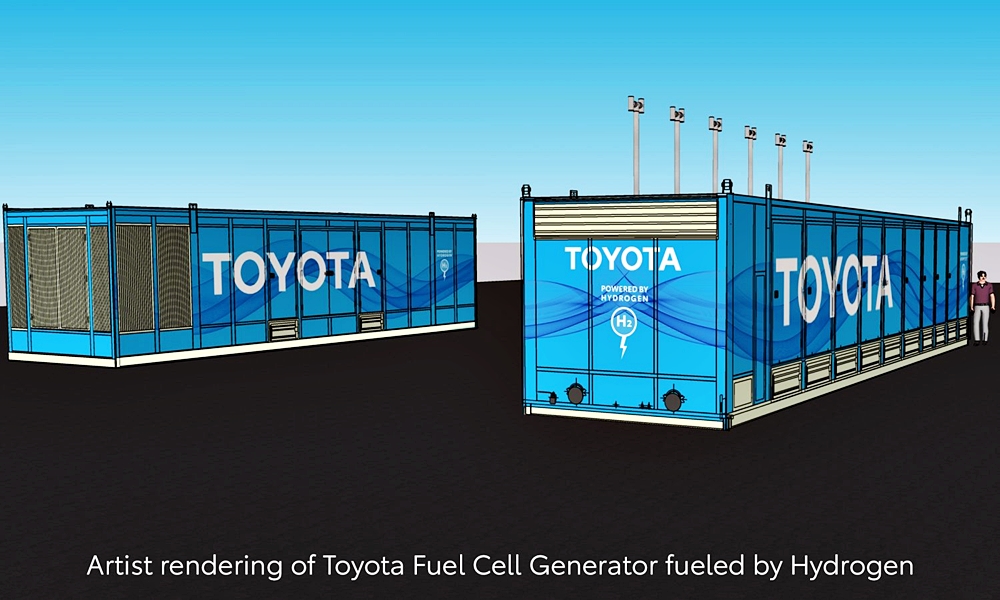 Toyota 1MW Fuel Cell Generator