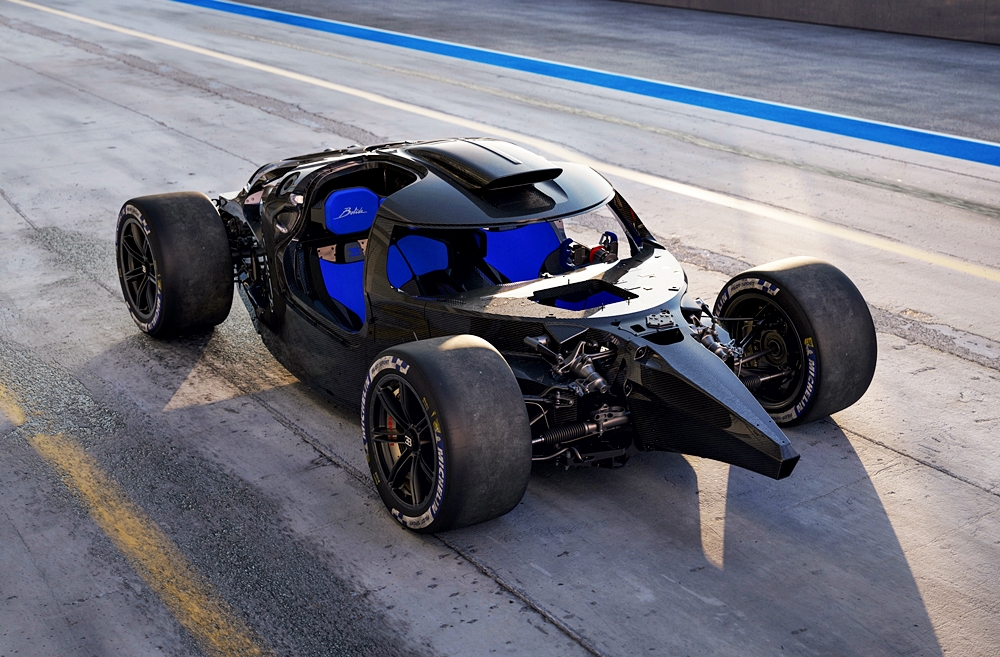 Bugatti Bolide monocoque 2023