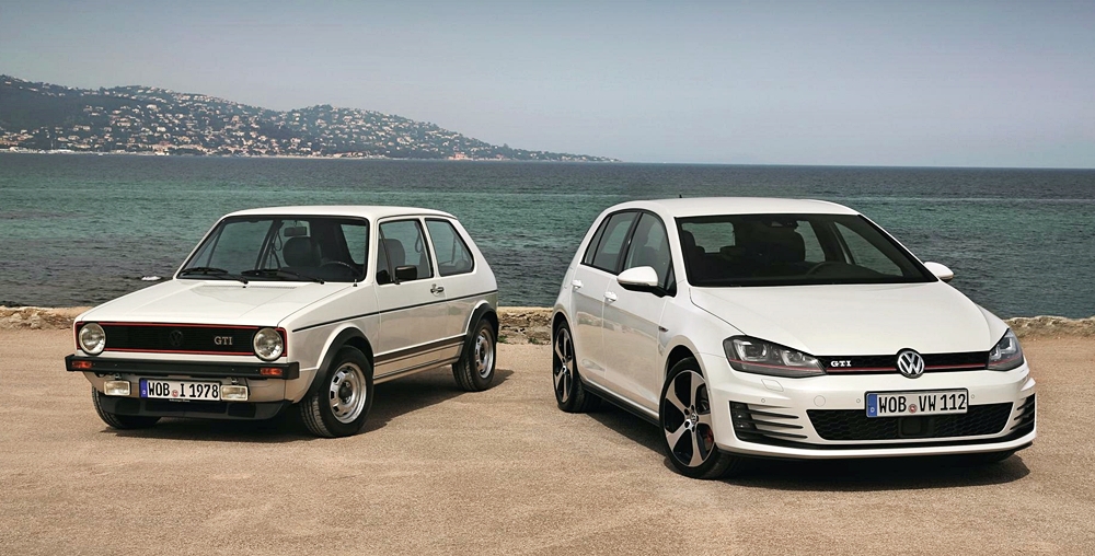 VW Golf GTI Mk 1 dan Mk 7