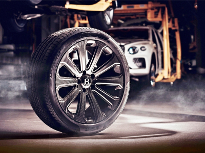 Roda gentian karbon Bentley Bentayga
