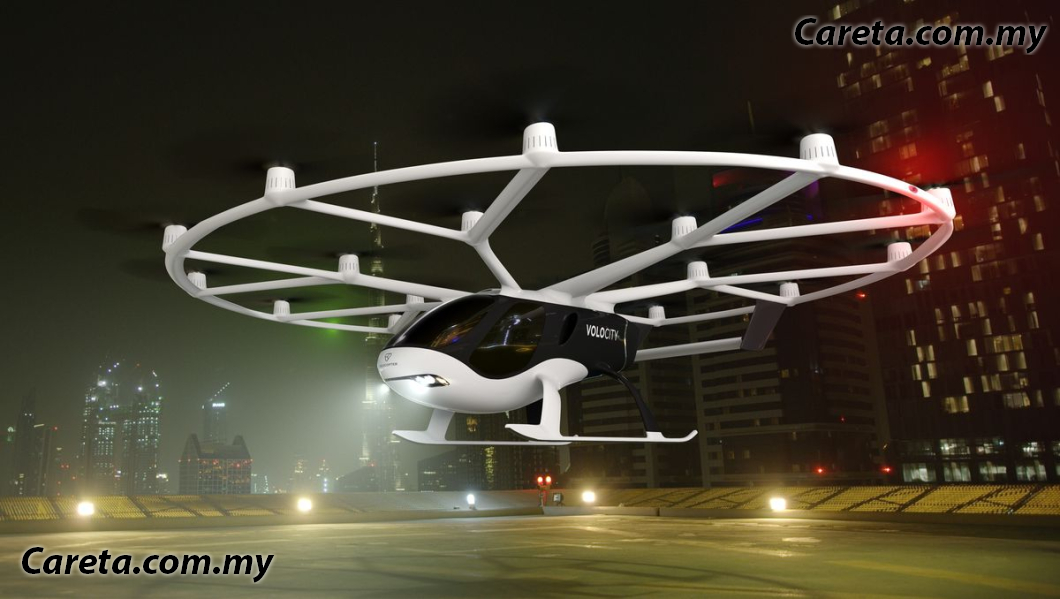Geely labur €50 juta dalam syarikat teksi udara Volocopter 