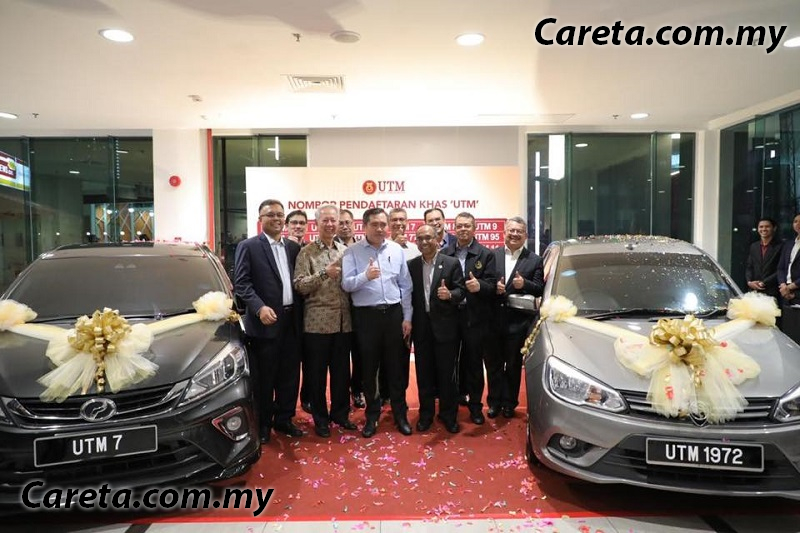 Pembukaan Bidaan Nombor Pendaftaran Khas Universiti Teknologi Malaysia Careta